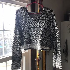 Cropped sweater